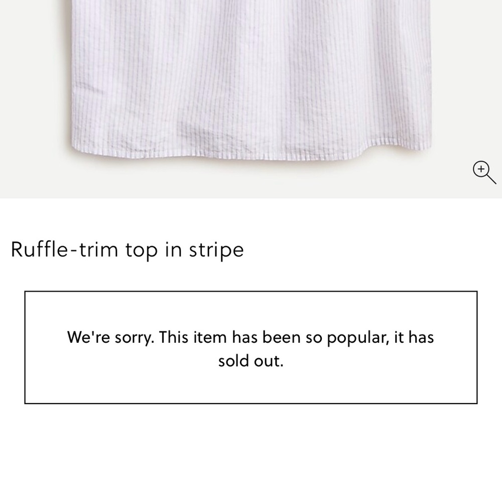 J Crew Ruffle trim Sleeveless Blouse - Picture 4 of 8